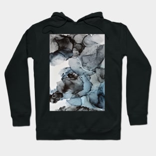 Smoke Show - Alcohol Ink Painting Hoodie